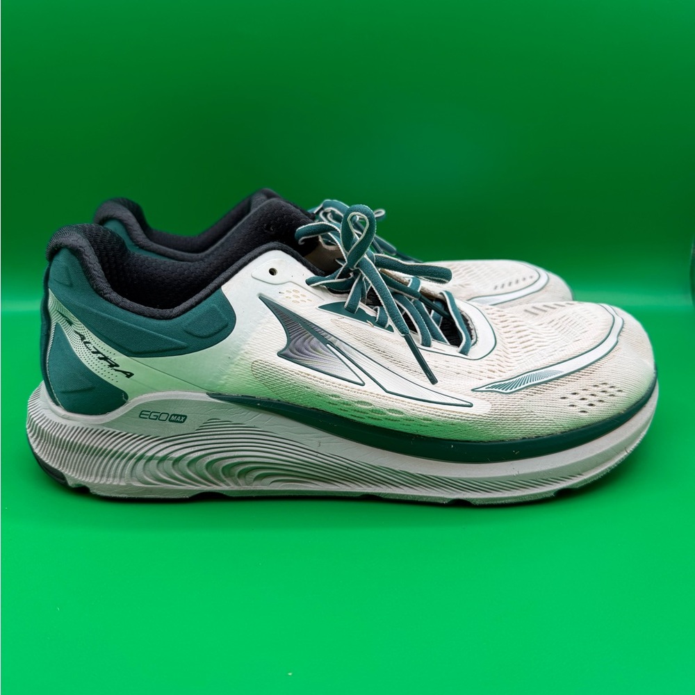 Altra Paradigm 6 Mens White Green Shoes Sneakers